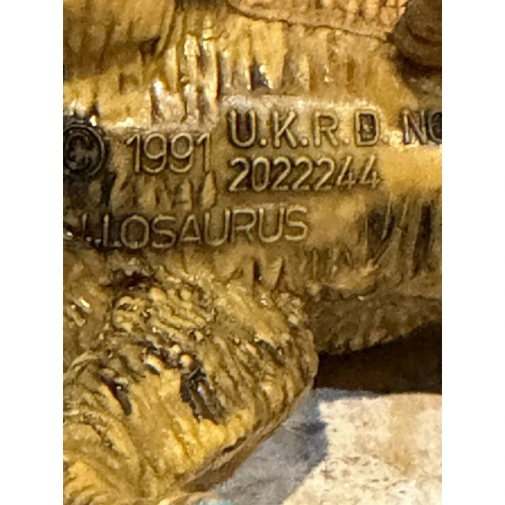 Vintage UKRD Museum Line Dinosaur Lot 13pc Brachiosaurus Stegosaurus 1991-93